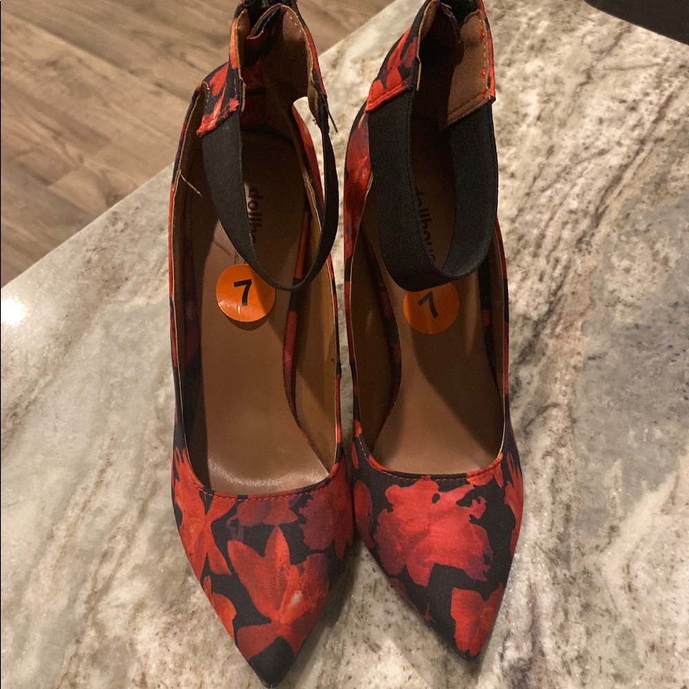 Floral Stiletto Heels - Picture 6 of 6